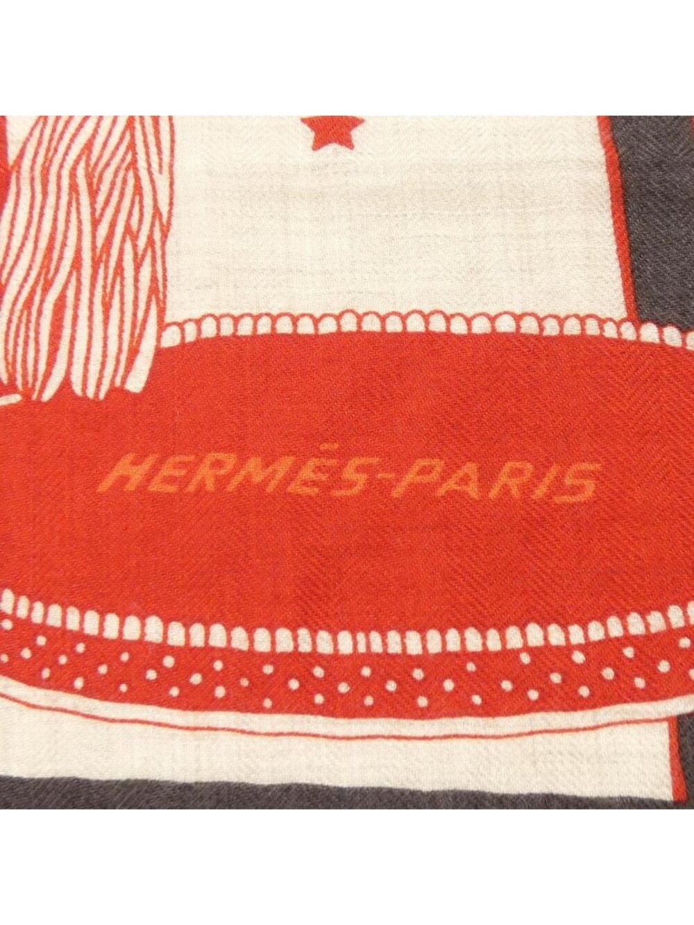 Hermes Selle de Carre Shawl Scarf - Picture 4 of 4